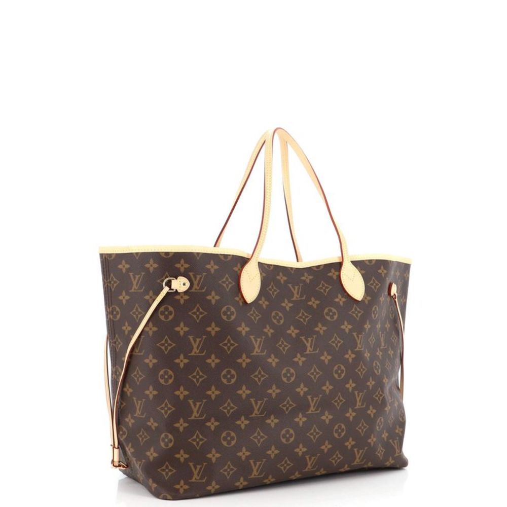 Louis Vuitton Neverfull NM Tote Monogram Canvas GM Brown - Picture 3 of 8